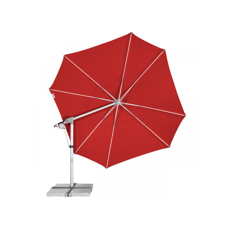 Konstrukcja PROTECT 400P + poszycie - parasol ogrodowy z drążkiem bocznym