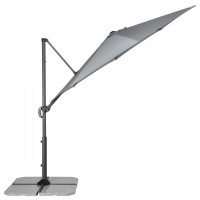RAVENNA SMART 3 m – odchylany parasol ogrodowy z bocznym słupkiem