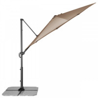 RAVENNA SMART 3 m – odchylany parasol ogrodowy z bocznym słupkiem