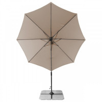 RAVENNA SMART 3 m – odchylany parasol ogrodowy z bocznym słupkiem