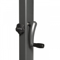 RAVENNA SMART 3 m – odchylany parasol ogrodowy z bocznym słupkiem