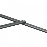 RAVENNA SMART 3 m – odchylany parasol ogrodowy z bocznym słupkiem