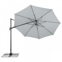 RAVENNA 330 cm – duży, wahadłowy parasol ogrodowy z bocznym słupkiem