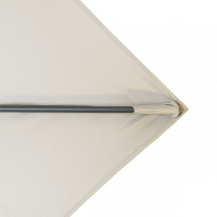 RAVENNA 330 cm – duży, wahadłowy parasol ogrodowy z bocznym słupkiem