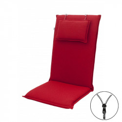 STAR z zamkiem 7028 - poduszka na wysokie krzesło i fotel z zagłówkiem