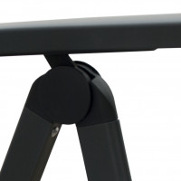 ACTIVE - krzesło rozkładane w kolorze szarym