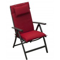 ACTIVE - krzesło rozkładane w kolorze szarym