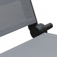 LUNA ACTIVE szary - komplet wypoczynkowy aluminiowy 6+1