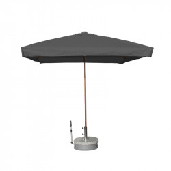 Gastro Magic Junior 240x240 Alu Wood z falbaną - parasol ogrodowy