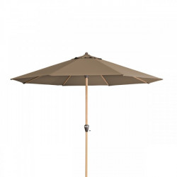 ALU WOOD 3,5 m - parasol z rączką z ochroną UV ULTRA