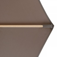 ALU WOOD 3,5 m - parasol z rączką z ochroną UV ULTRA