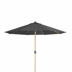 ALU WOOD 3,5 m - parasol z rączką z ochroną UV ULTRA