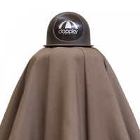 ALU WOOD 3 x 2 m – parasol z funkcją automatycznego odchylania i ochroną UV ULTRA