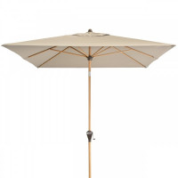 ALU WOOD 3 x 2 m – parasol z funkcją automatycznego odchylania i ochroną UV ULTRA