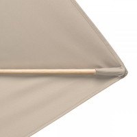 ALU WOOD 3 x 2 m – parasol z funkcją automatycznego odchylania i ochroną UV ULTRA