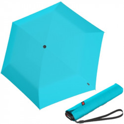 KNIRPS US.050 AQUA - lekki, składany, płaski parasol damski
