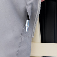 Pokrowiec ochronny na parasole wahadłowe o długości do 400 cm, szary