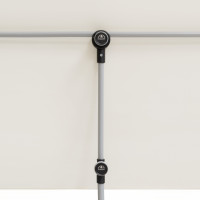 ACTIVE Parawan balkonowy 180 x 130 cm - parasol uchylny