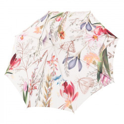 Elegance Boheme Brilliance - luksusowy parasol damski z abstrakcyjnym nadrukiem