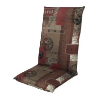 LIVING 2930 wysoki - poduszka na siedzisko i fotel zapinane na zamek