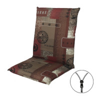 LIVING 2930 Zestaw 6 poduszek na krzesła i fotele zamykanych na zamek błyskawiczny