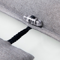 ELEGANT 2428 wysokie - zestaw 6 sztuk - poduszki na siedziska i poduszki na siedziska