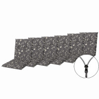 LIVING 2097 Zestaw 6 poduszek na krzesła i fotele zapinanych na zamek