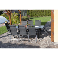 EXPERT - aluminiowe krzesło ogrodowe z możliwością regulacji