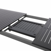 EXPERT - składany stół aluminiowy 150/210x90x75 cm