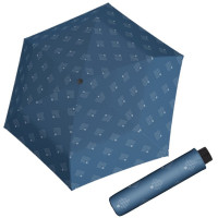 Fibre Havanna Night Sky blue - składany parasol damski
