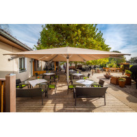 GOLIATH 5 x 5 m - duży parasol gastronomiczny