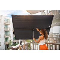 ACTIVE Parawan balkonowy 180 x 130 cm - parasol uchylny