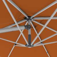 EXPERT 3 x 3 m – wahadłowy parasol ogrodowy z bocznym słupkiem