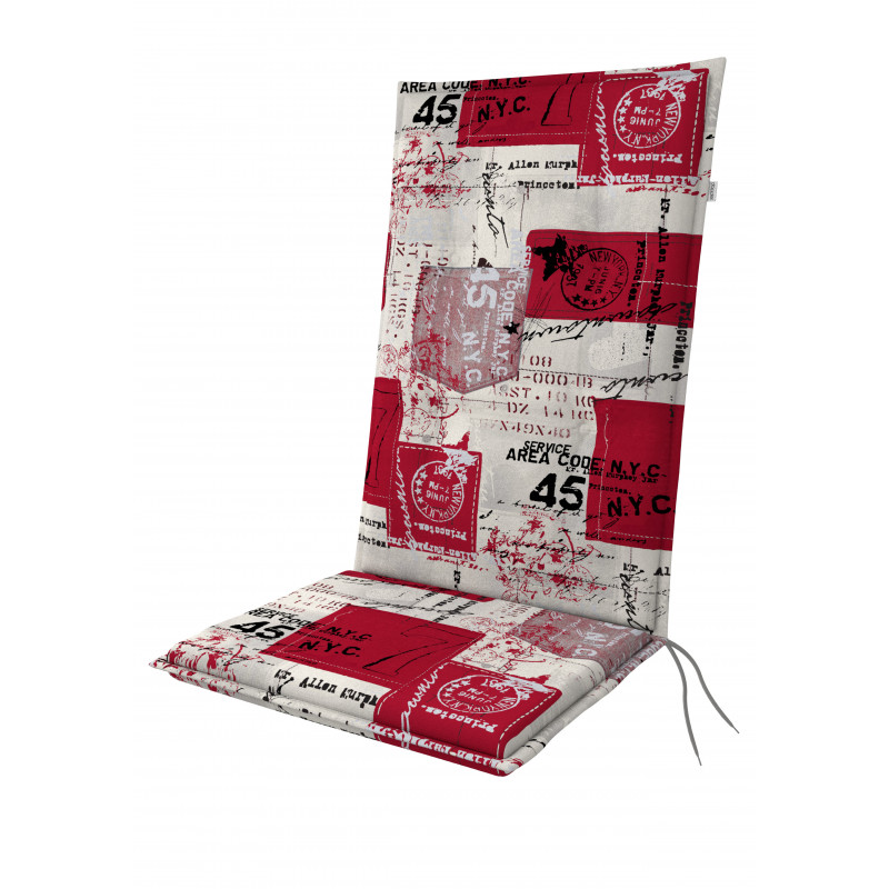 LIVING 3133 wysoka - poduszka na fotele i krzesła