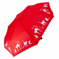 Fibre Magic Cats - damski w pełni automatyczny parasol
