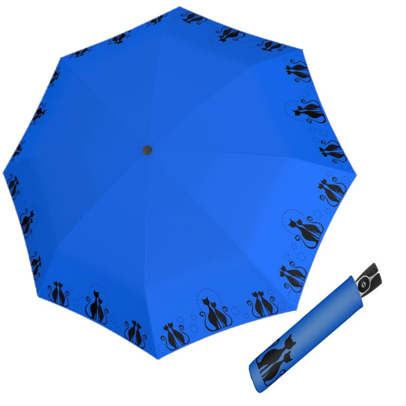 Fibre Magic Cats - damski w pełni automatyczny parasol
