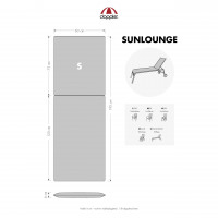 ART 4041 - poduszka do leżaka ogrodowego