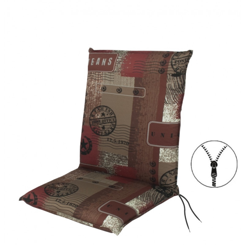  LIVING 2097 średni - poduszka na siedzisko i poduszka na siedzisko zapinana na zamek