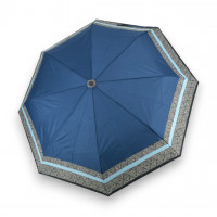 Mini Light Classic blue stripe - damski parasol składany