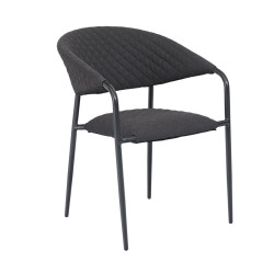 PARIS LIKA-TEX® szary - luksusowe krzesło ogrodowe
