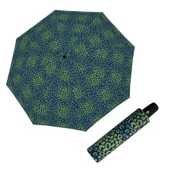 Hit Magic Loop Blue & Green - damski w pełni automatyczny parasol