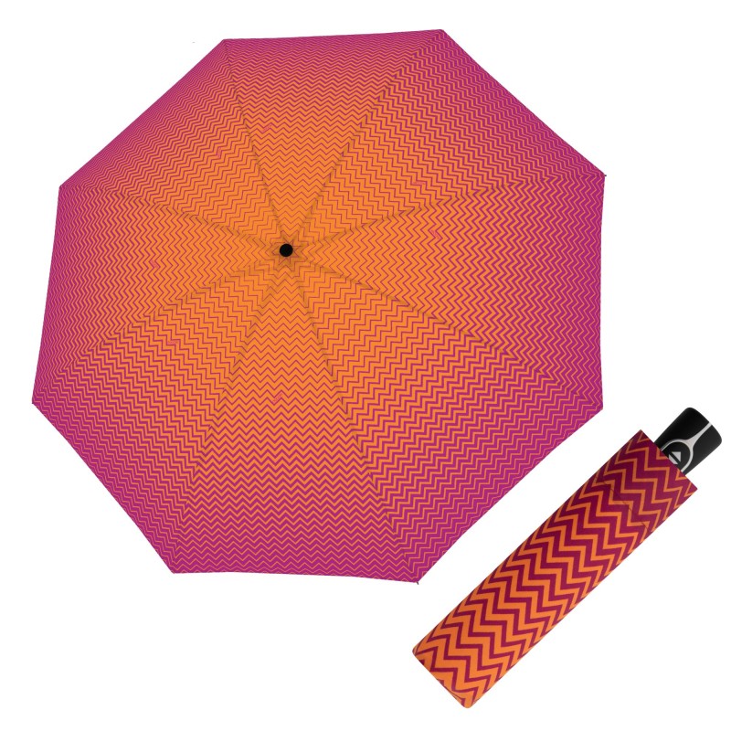 Magic fibre Giardino soft orange – w pełni automatyczny damski parasol