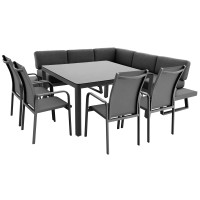 MANHATTAN - aluminiowy zestaw ogrodowy