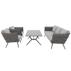 Zestaw Manhattan - aluminiowy zestaw ogrodowy