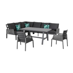 MANHATTAN - aluminiowy zestaw ogrodowy