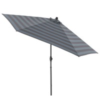 myZone 305 cm - parasol z automatycznym odchylaniem i rączką