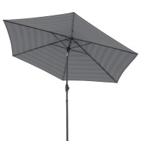 myZone 305 cm - parasol z automatycznym odchylaniem i rączką
