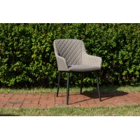 Paris LIKA-TEX® szary - luksusowe krzesło ogrodowe