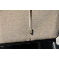 Paris LIKA-TEX® szary - luksusowe krzesło ogrodowe