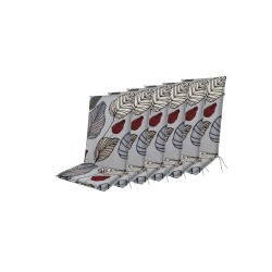 LIVING 5703 Low - zestaw 6 poduszek na fotele i krzesła